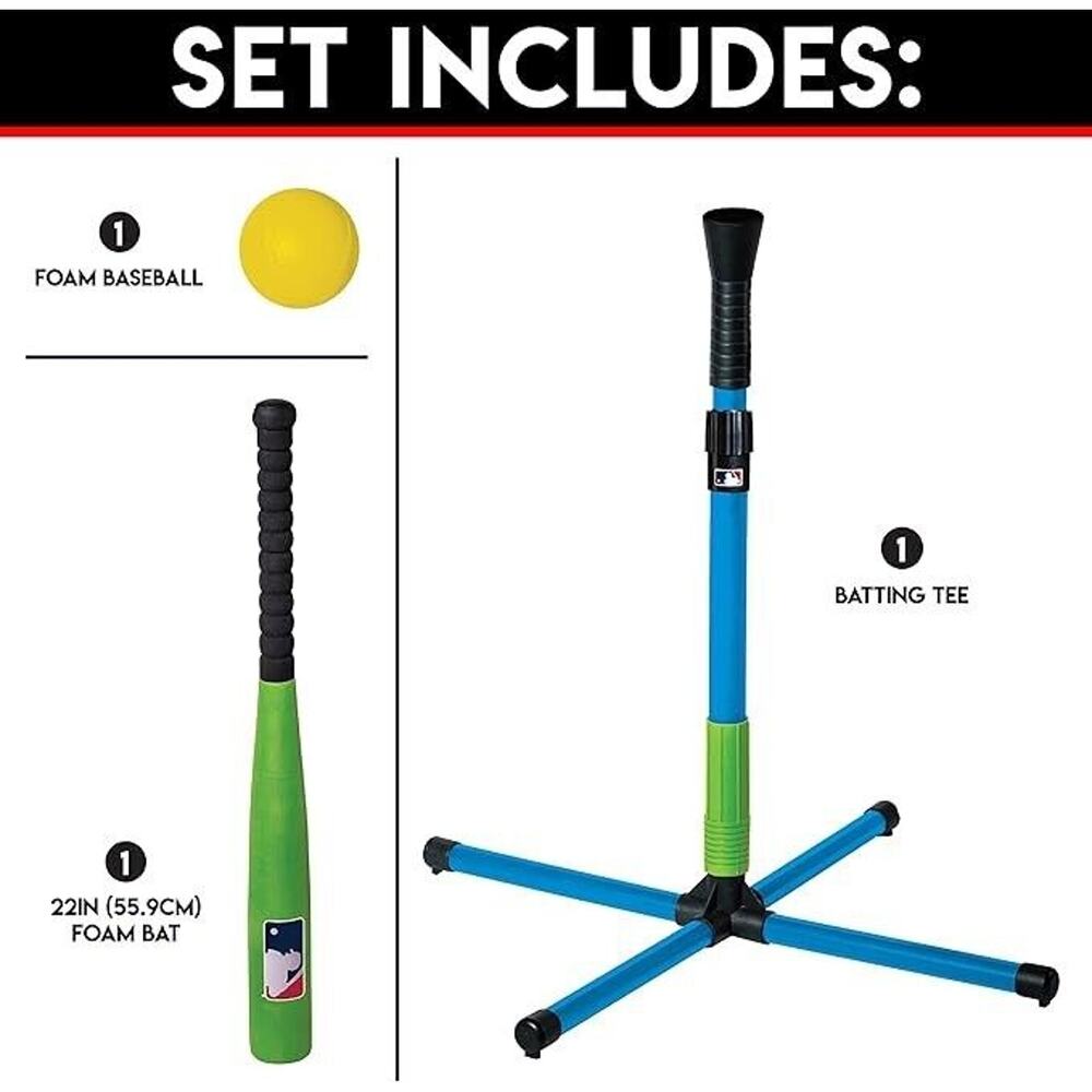 Franklin Sports Youth Batting Training Tee Adjustable Height Plastic for Kids - Picture 3 of 6